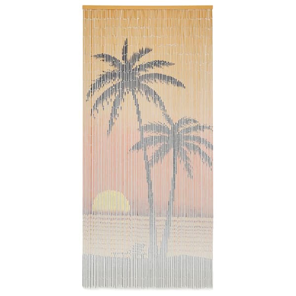 vidaXL Bambuinen oviverho 90 x 200 cm