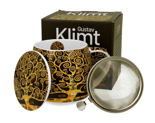 Klimt Elämänpuu -teesuuttimen muki