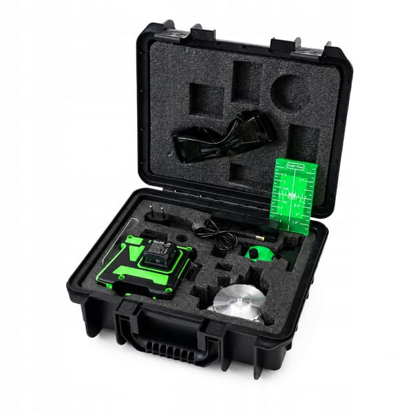 HILDA 3D PRO 360 PLANLASER NIVÅKRYSSLASER GRÖN