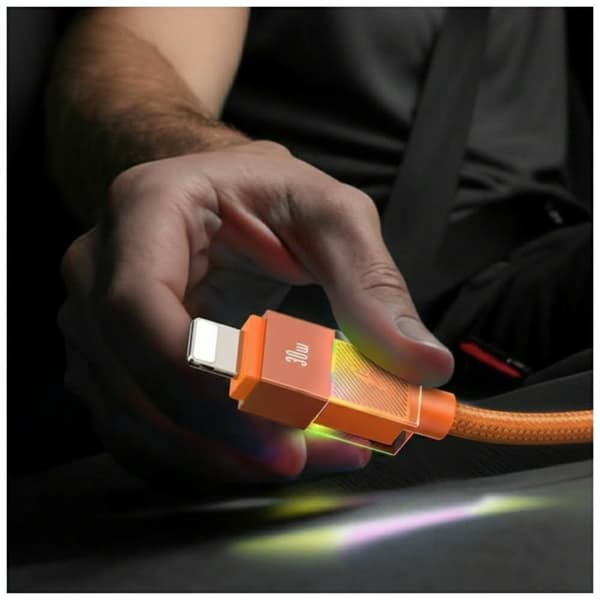 USAMS U93 30W USB-C til Lightning-kabel 1,2m orange