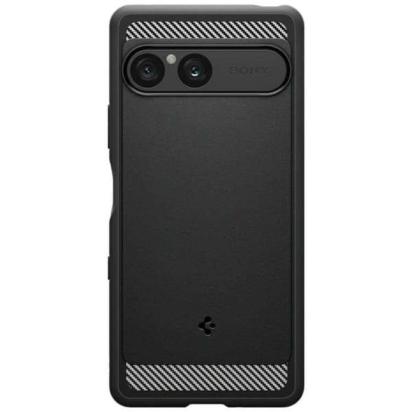 Spigen Rugged Armor-cover til Sony Xperia 10 VII, sort