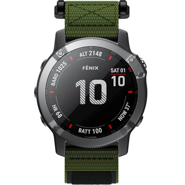 Nailonranneke Garminille 22 mm, vihreä