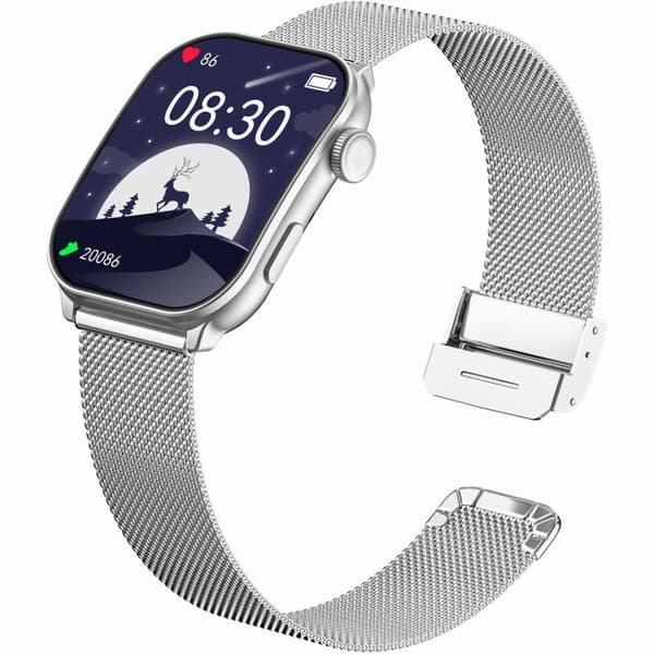 Smartwatch unisex gravity GT28-9 - Bluetooth-samtal, extra rem (sg037i)
