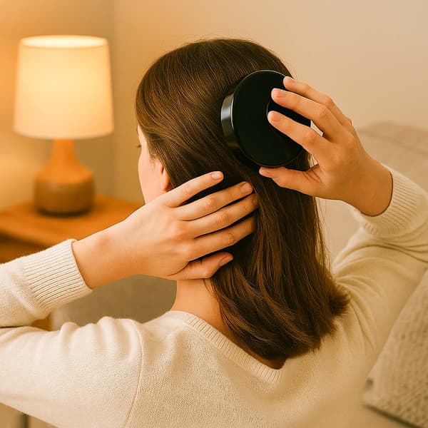 Hårbottenmassageapparat, hårväxtborste, hårtvätt, tvättlapp
