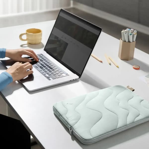 Tomtoc - Terra-A27 Laptop-sleeve til 16 tommer MacBook Pro - MacBook-etui sort