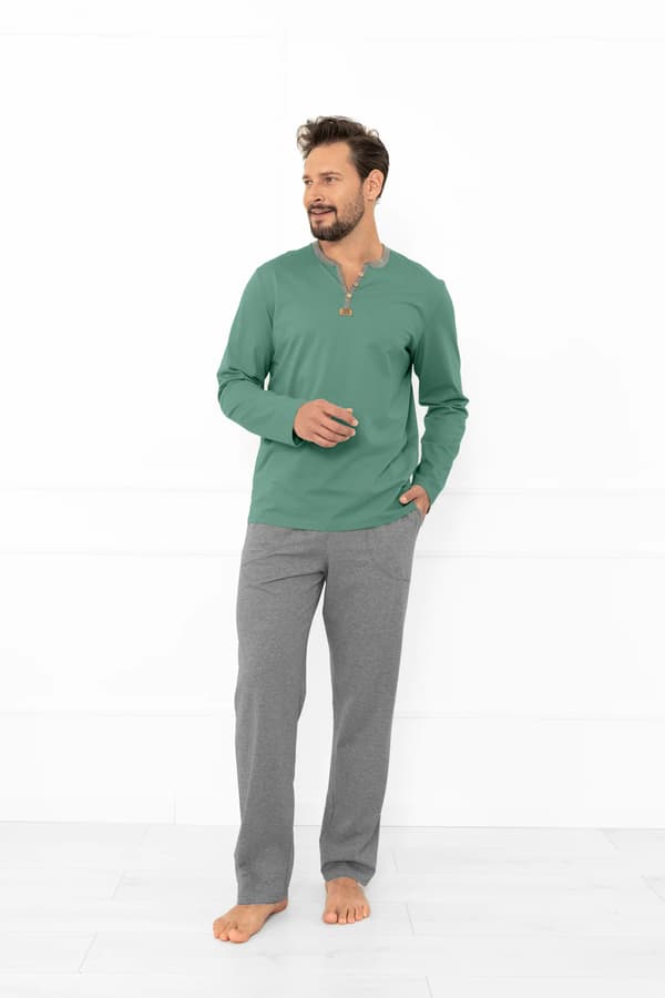 Juliusz herrpyjamas långärmad, långbyxor L