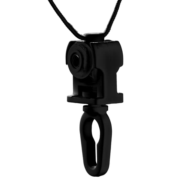 Wave Fala 60mm ruller til elektrisk gardinstang 1m sort