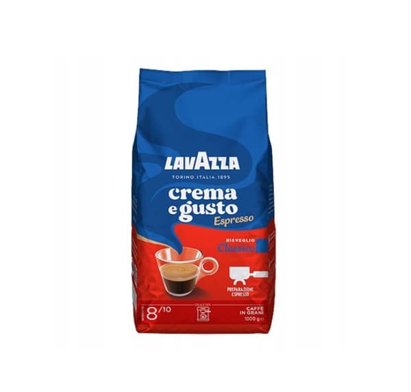 Kaffebönor Crema e Gusto Classico 1kg - Lavazza