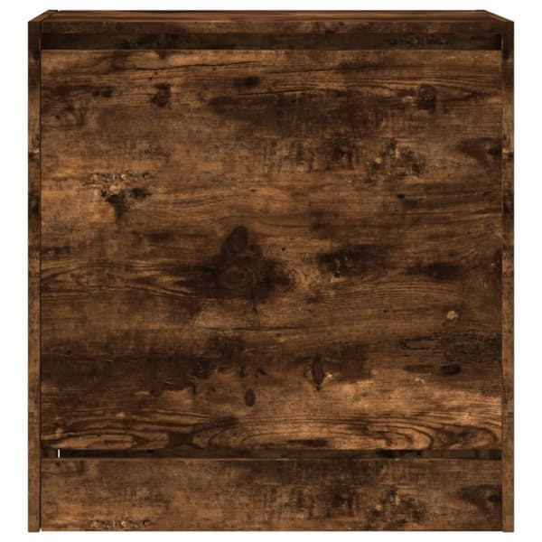 vidaXL skoskab røget eg 60x34x63,5 cm