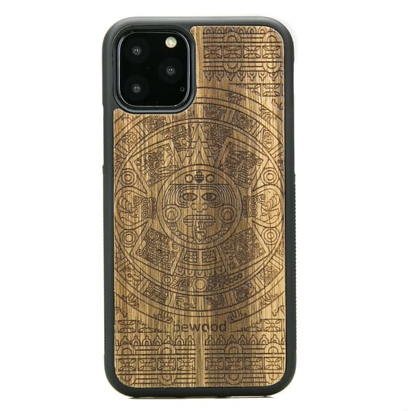 Træetui til iPhone 11 Pro AZTEC KALENDER LIMBA