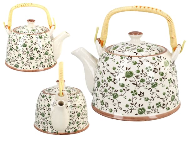 Keramisk elkedel med infuser