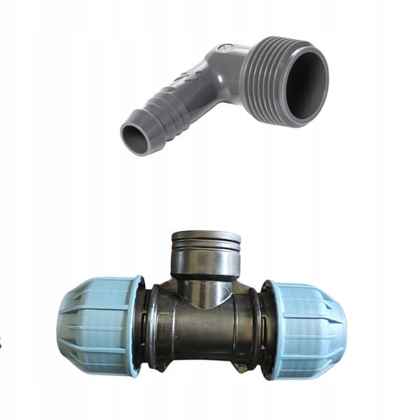 Sprinkler fleksibel forbindelse 3/4" og T-stykke 32