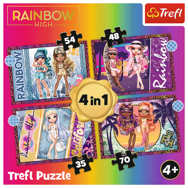 34614 "4-i-1 Modedockor / MGA Rainbow High