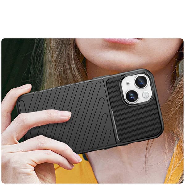 Pansarskal till iPhone 14 Plus Thunder Case – svart