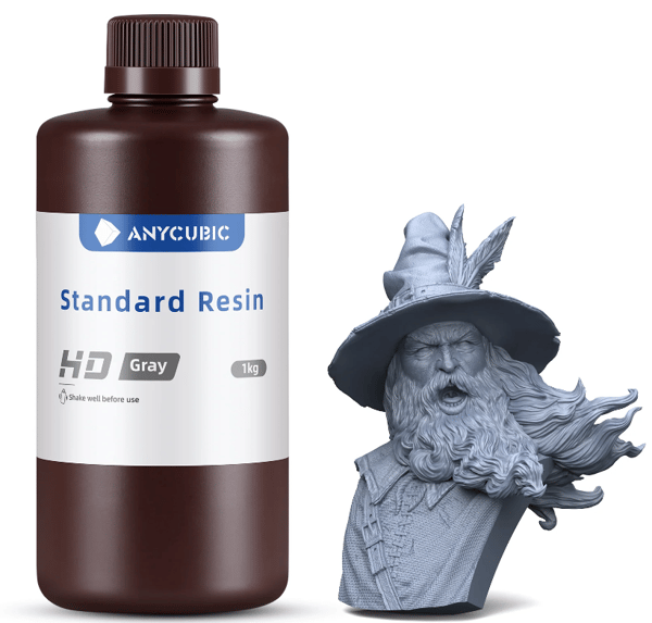 Anycubic Standard HD harmaa 1 kg
