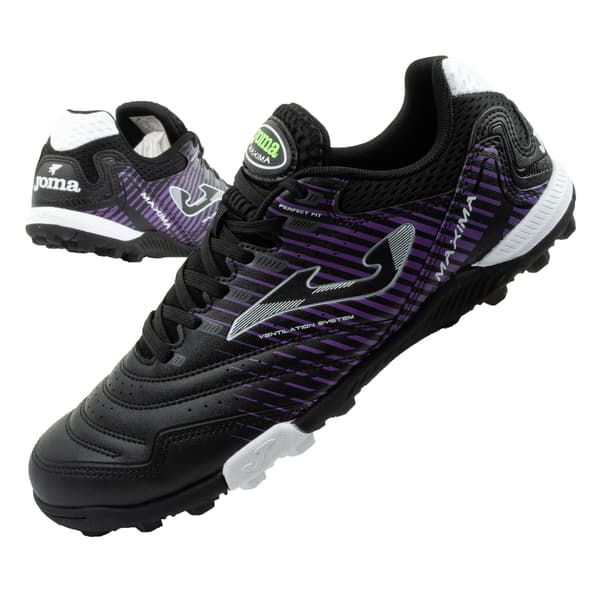 Joma Maxima 2631 Sort Fuchsia Turf [MAXS2631TF] størrelse 45