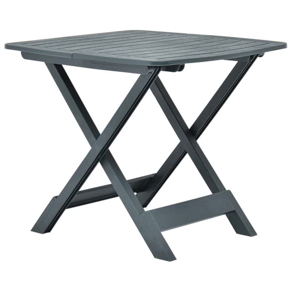 vidaXL foldbart havebord grønt 79x72x70 cm plastik