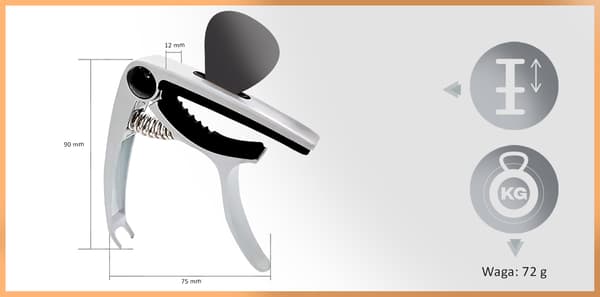 MusicMate MM-A6 TuneGrip capo