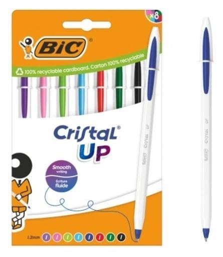Cristal Up AST+FUN pen 8 stk.