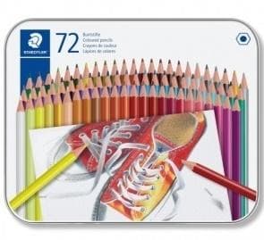 STAEDTLER sekskantede farveblyanter 72 farver