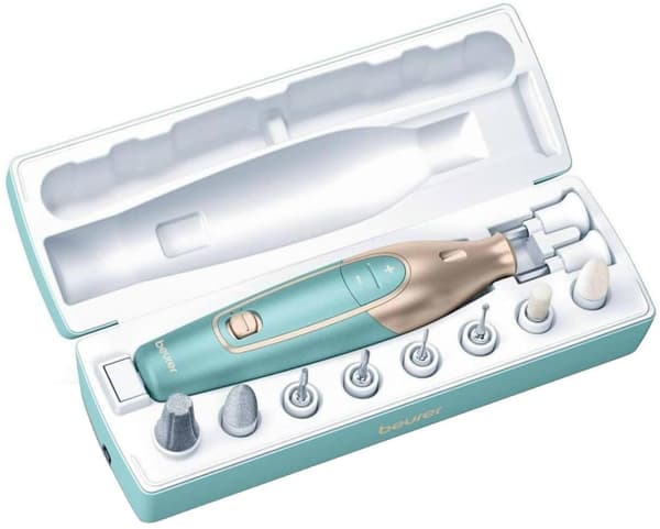 Beurer MP 84 Turkis Manicure- og Pedicuresæt