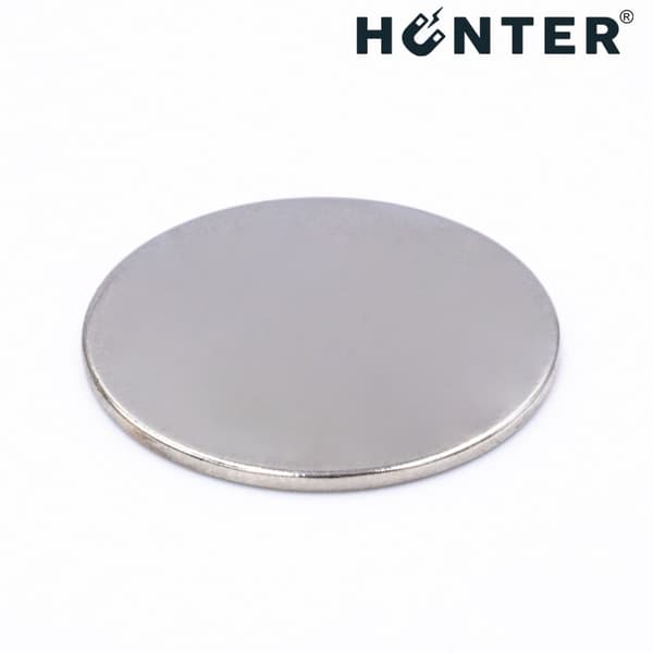 Hunter neodymmagneter cylinder 20x1 mm stærk skive rund