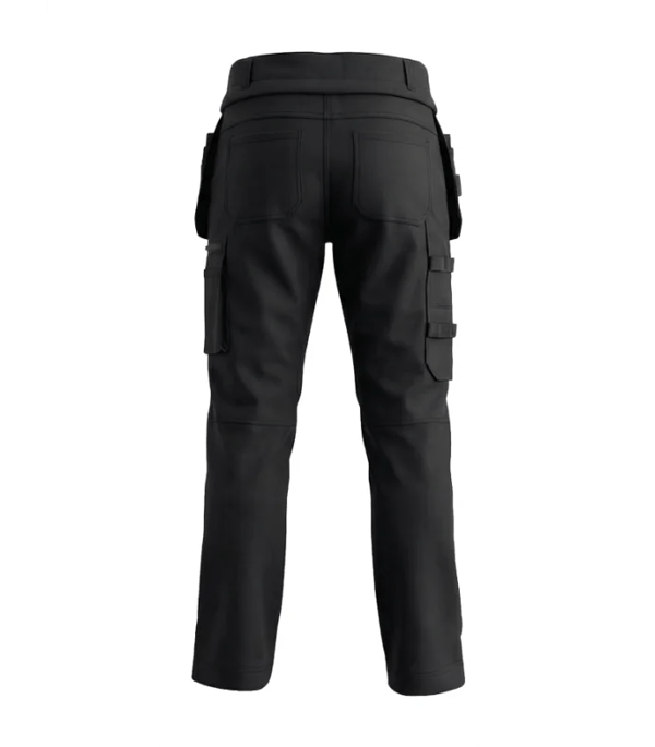 TENSION PRO BoSafety 4-vejs stretch arbejdsbukser sort 52