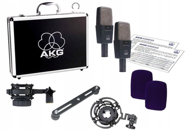 AKG C414 XLS Stereoset - två parade mikrofoner