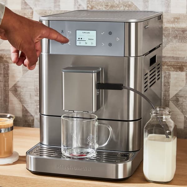 KitchenAid KF6 Automatisk Kaffemaskine KitchenAid Farve: Børstet Stål