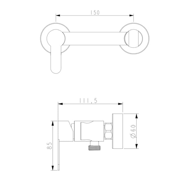 WEZER EKO9A-09-SORT bidethane