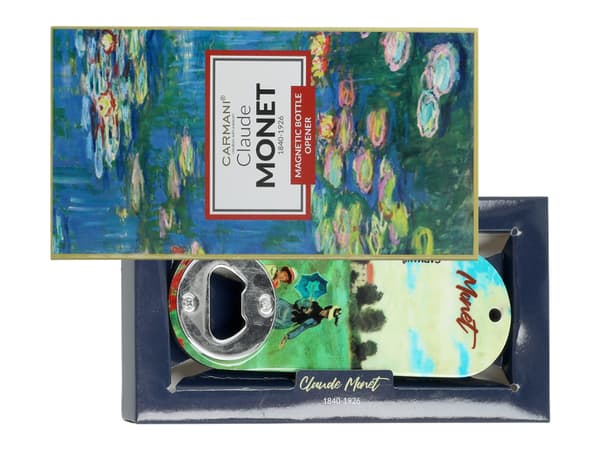 Carmani, flaskeåbner - Claude Monet/Kvinde med parasol