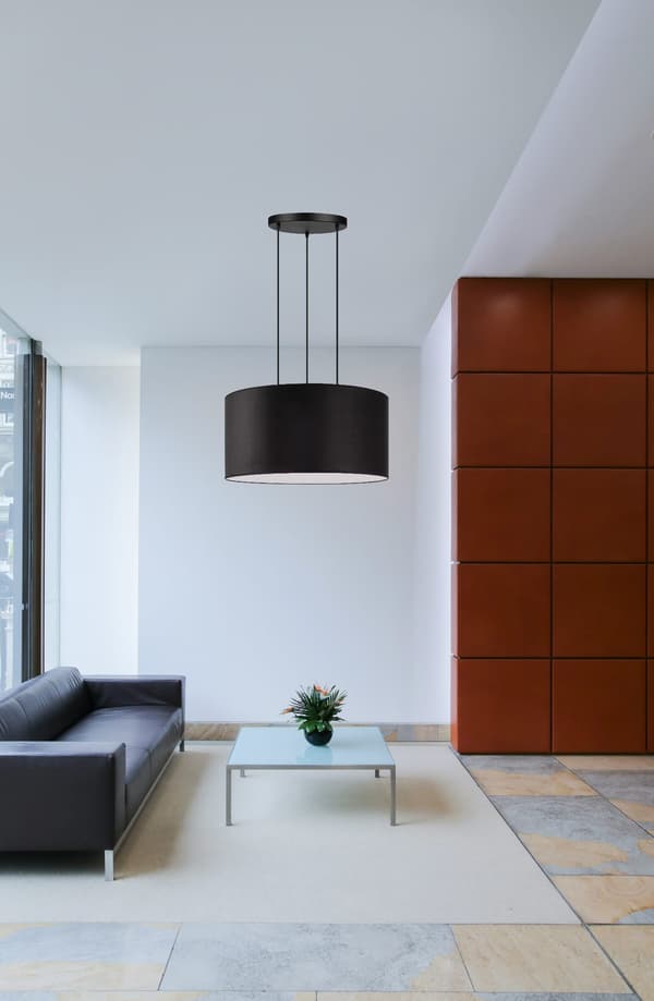 Tornado AXL1 lampe, sort fløjl