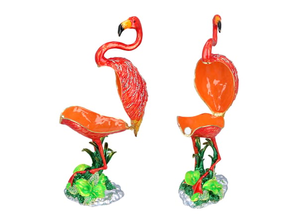 Metalllåda - flamingo