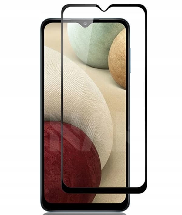 Härdat glas för Samsung Galaxy A12 / M12 med helskärmstäckning, 5D-glas