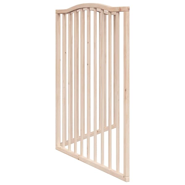 vidaXL foldbart sikkerhedsgitter til hunde, 2 paneler, 160 cm