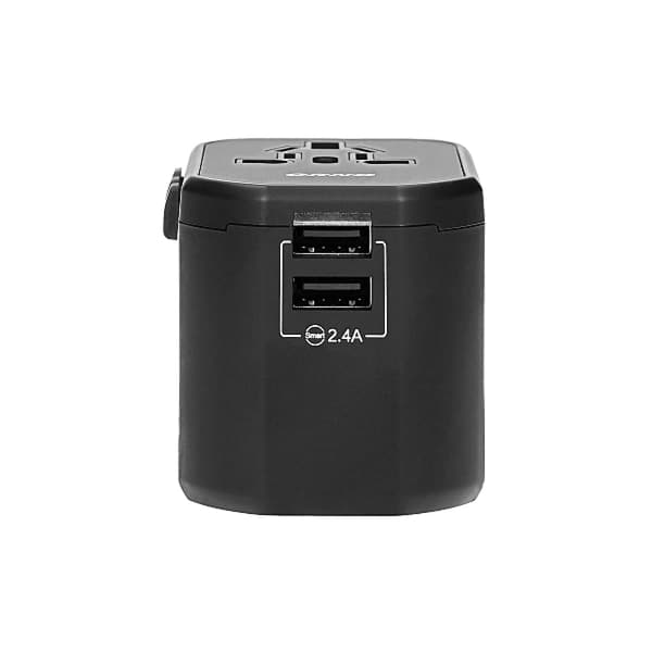 Universal rejseadapter USA UK USB-oplader til stikkontakt