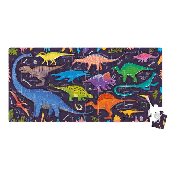 Jag älskar dinosaurier. Pussel 4+