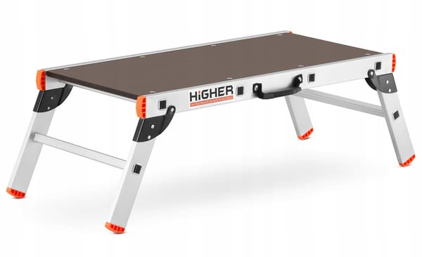 Hopfällbar arbetsplattform i aluminium HIGHER - 2,36 m
