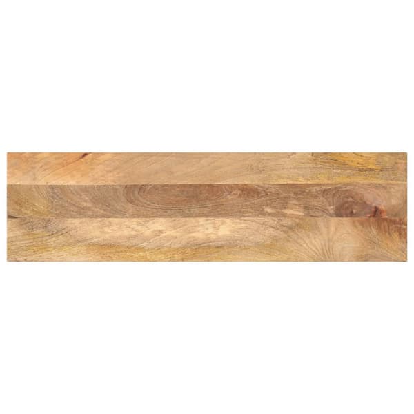vidaXL bordplade 120x40x3,8 cm rektangulær massiv mangotræ