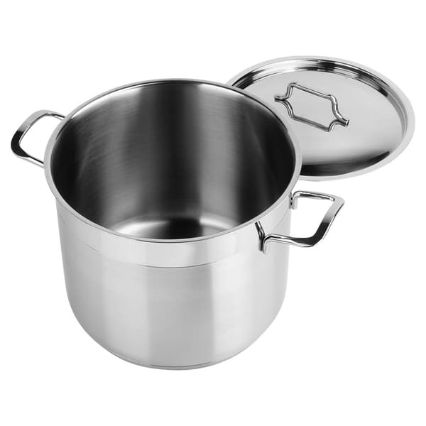 ROSTFRITT STÅLLOCK INDUKTIONSGASKOKNING 22 CM 6,5 L