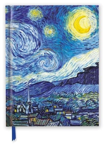 Notesbog A4 blank TW Starry Night Vincent van