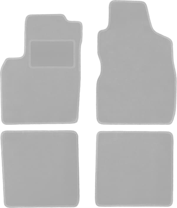 Grå bilmåtter til: Fiat Panda II hatchback (2002-2010)