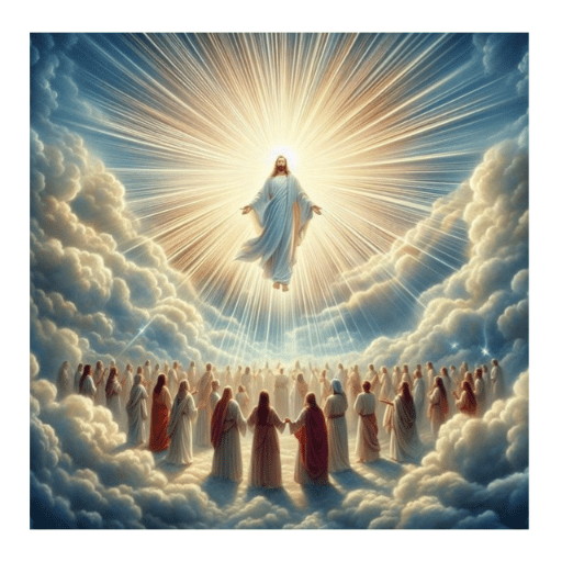 DIAMANTMOSAIK - HELLIGE BILLEDER AF JESU OPSTIGNING