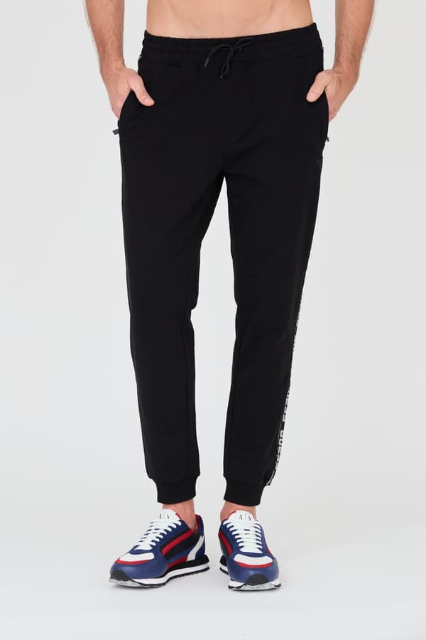 Guess sorte herre joggingbukser L
