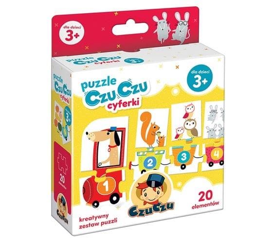 CzuCzu Tal Puslespil 3+