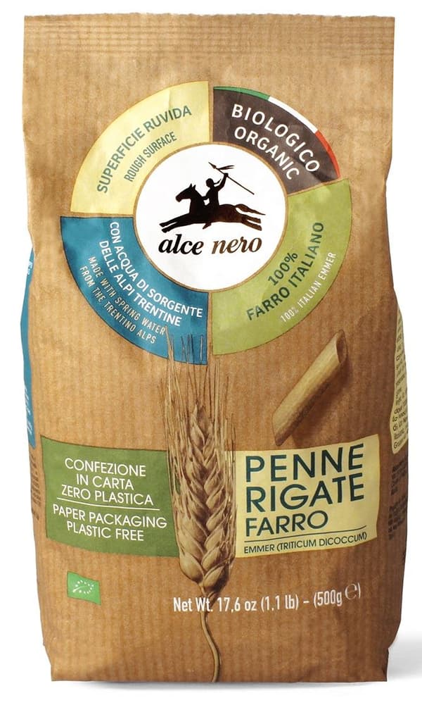 ALCE NERO Luomu Penne Pasta 500 g