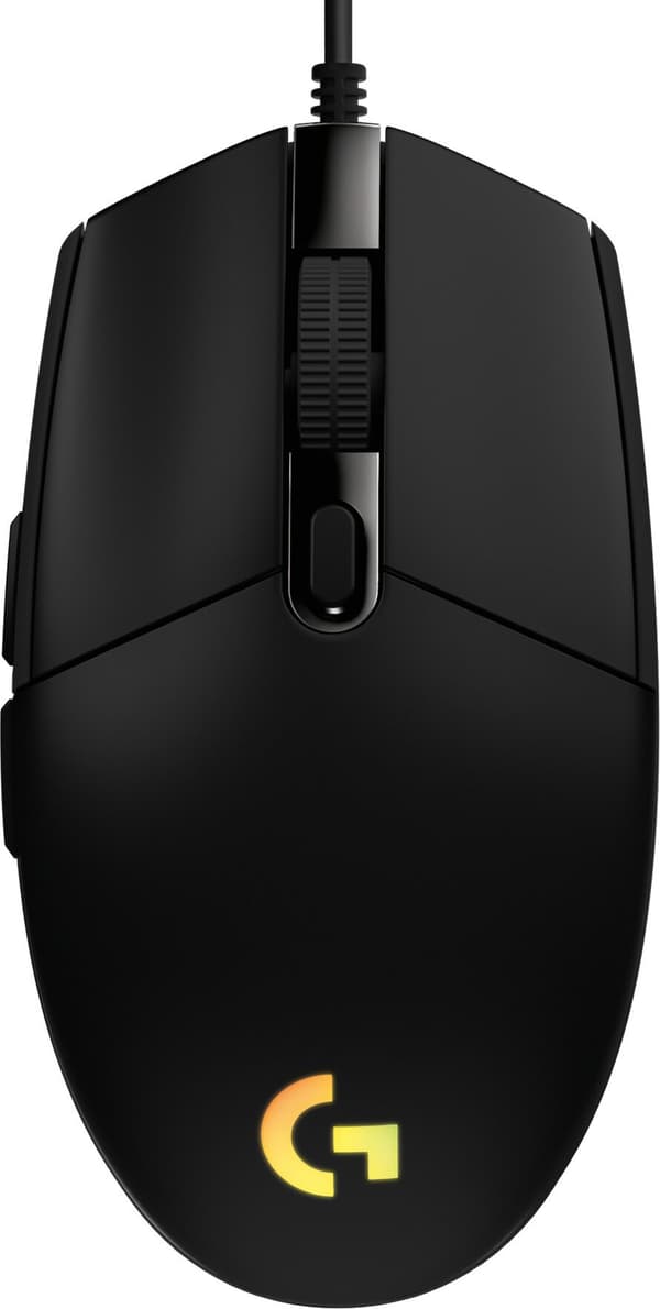 Logitech G102 Lightsync USB-datormus svart (910-005823)