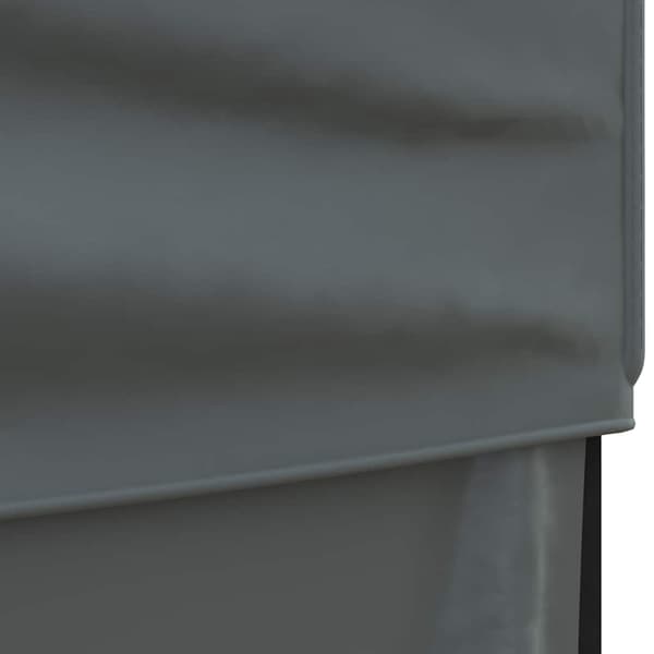 vidaXL foldbart festtelt med sider, antracit, 3x6 m