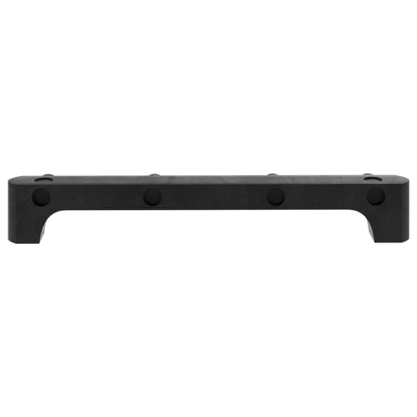 vidaXL hylde med 6 rum sort 103x30x72,5 cm stof
