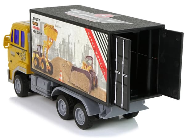 Fjärrstyrd bygglastbil 1:24 Gul